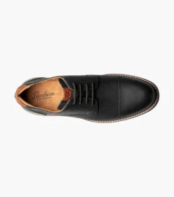 'Florsheim' Men's Norwalk Cap Toe Oxford - Black -Outdoor Clothing Shop 06 1024x1024@2x