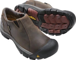 'Keen Outdoor' Men's Brixen Low 200GR WP Slip On - Slate Black / Madder Brown -Outdoor Clothing Shop 1002269 PPS large 1024x1024@2x