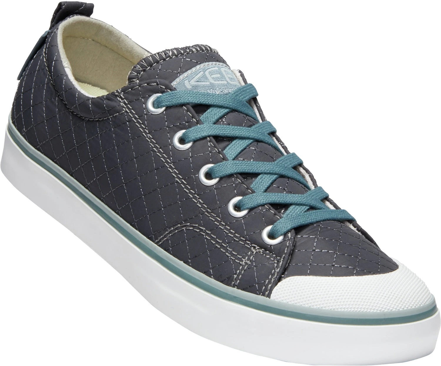 'Keen Outdoor' Women's Elsa II Quilted Sneaker - Stormy Weather Blue / Wrought Iron Grey 4 'Keen Outdoor' Women's Elsa II Quilted Sneaker - Stormy Weather Blue / Wrought Iron Grey - Image 4