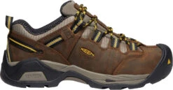 'Keen Utility' Women's Detroit XT Internal MetGuard EH WP Steel Toe - Cascade Brown / Goldenrod