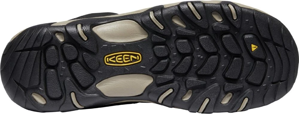 'Keen Outdoor' Men's Steens WP Leather Mid Hiker - Canteen / Black 3 'Keen Outdoor' Men's Steens WP Leather Mid Hiker - Canteen / Black - Image 3