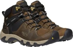 'Keen Outdoor' Men's Steens WP Leather Mid Hiker - Canteen / Black 10 'Keen Outdoor' Men's Steens WP Leather Mid Hiker - Canteen / Black -Outdoor Clothing Shop 1022327 PLA large 1024x1024@2x