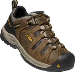 'Keen Utility' Men's Flint II EH Soft Toe - Cascade Brown / Golden Rod -Outdoor Clothing Shop 1023241 3Q large 1024x1024@2x
