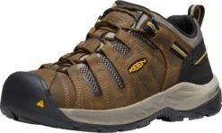 'Keen Utility' Men's Flint II EH Soft Toe - Cascade Brown / Golden Rod -Outdoor Clothing Shop 1023241 F3Q large 1024x1024@2x