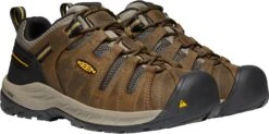 'Keen Utility' Men's Flint II EH Soft Toe - Cascade Brown / Golden Rod -Outdoor Clothing Shop 1023241 PLA large 1024x1024@2x