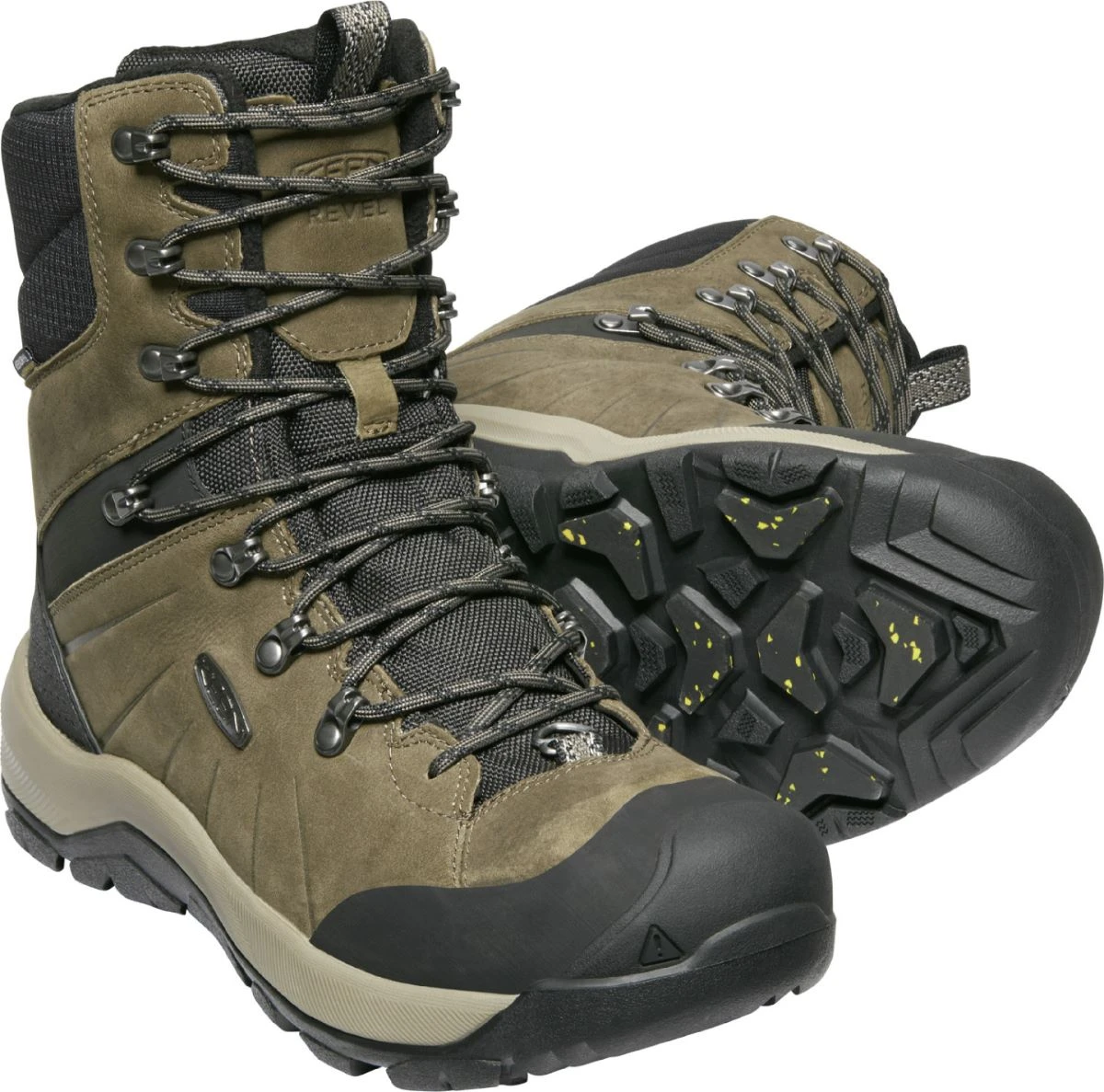 'Keen Outdoor' Men's Revel IV High Polar WP Boot - Canteen / Black 5 'Keen Outdoor' Men's Revel IV High Polar WP Boot - Canteen / Black - Image 5
