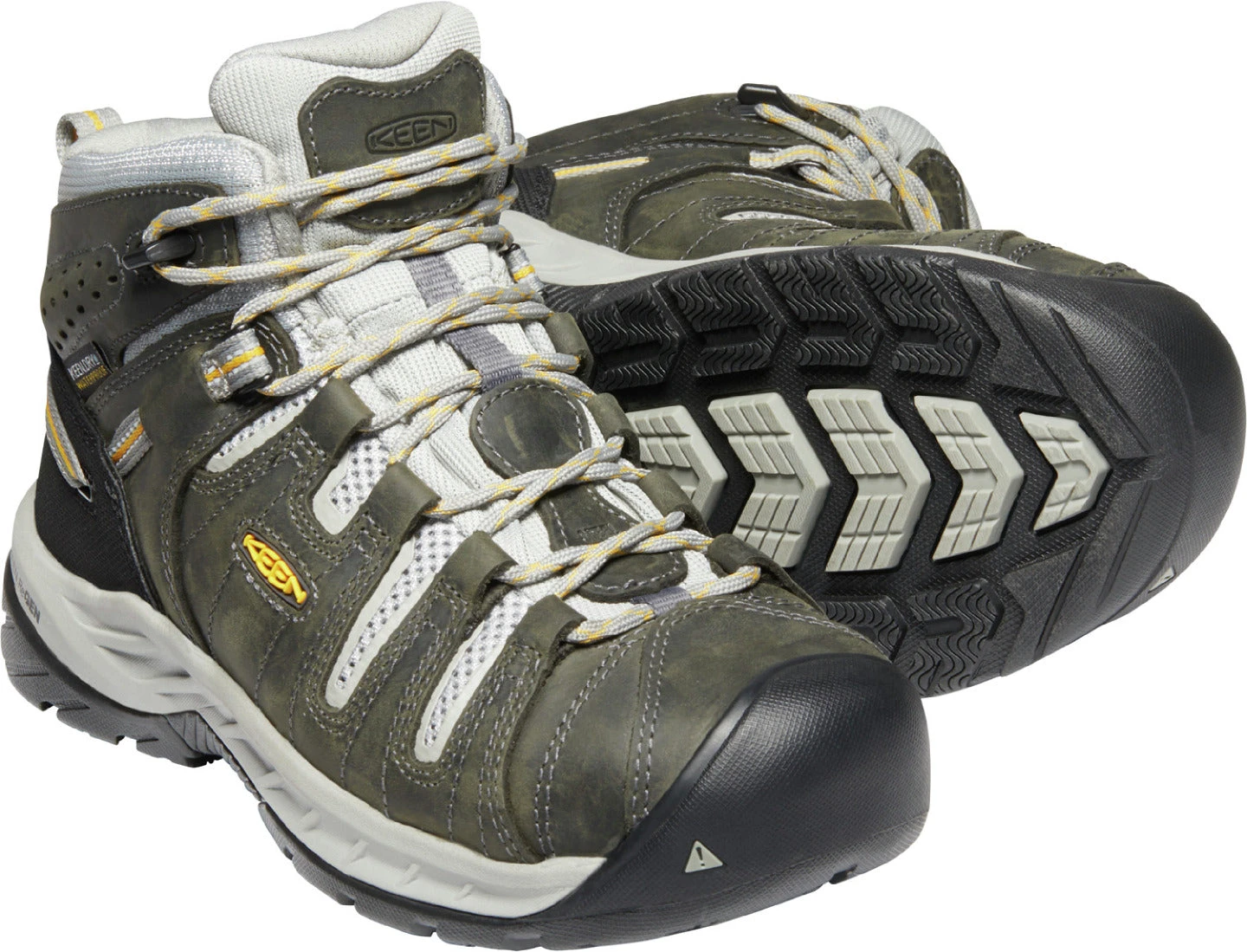 'Keen Utility' Women's Flint II EH WP Steel Toe - Magnet / Vapor 4 'Keen Utility' Women's Flint II EH WP Steel Toe - Magnet / Vapor - Image 4