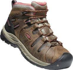 'Keen Utility' Women's Flint II EH WP Mid Hiker - Cascade Brown / Brick Dust -Outdoor Clothing Shop 1025246 3Q large 1024x1024@2x