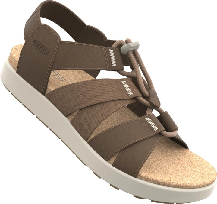'Keen Outdoor' Women's Elle Mixed Strap Sandal - Toasted Coconut / Birch 6 'Keen Outdoor' Women's Elle Mixed Strap Sandal - Toasted Coconut / Birch - Image 6