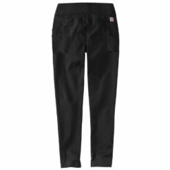 'Carhartt' Women's Fitted Lightweight Utility Legging - Black -Outdoor Clothing Shop 103609 001 Back S19 1024x1024@2x