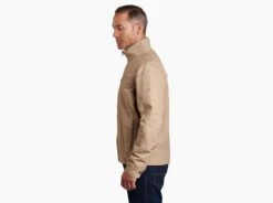 'Kuhl' Men's BURR™ Jacket - Khaki -Outdoor Clothing Shop 1052 burr jacket sand dune side 1024x1024@2x