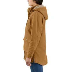 'Carhartt' Women's Washed Duck Coat - Carhartt Brown -Outdoor Clothing Shop 105512 BRN AVR WF22 b 1024x1024@2x