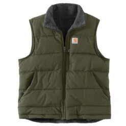 'Carhartt' Women's Montana Reversible Insulated Vest - Basil -Outdoor Clothing Shop 105607 G72 WF22 e 1024x1024@2x