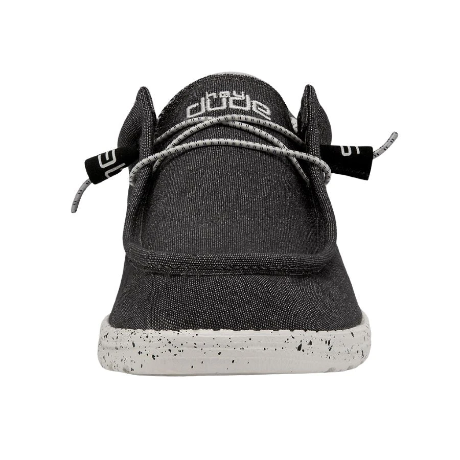 'Hey Dude' Men's Wally Stretch - Opal Black 4 'Hey Dude' Men's Wally Stretch - Opal Black - Image 4