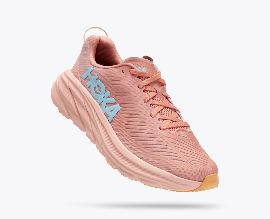'HOKA' Women's Rincon 3 - Shell Coral / Peach Parfait 1 'HOKA' Women's Rincon 3 - Shell Coral / Peach Parfait