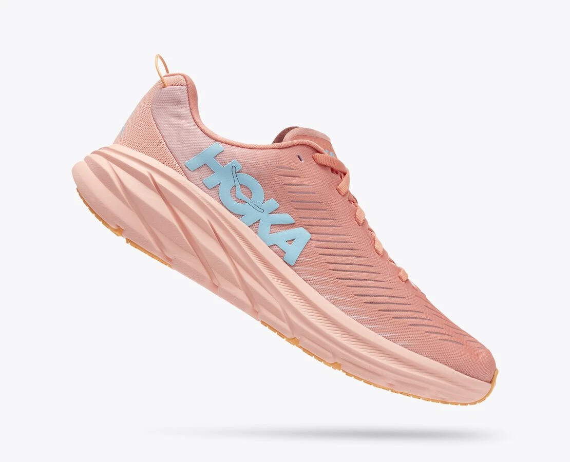 'HOKA' Women's Rincon 3 - Shell Coral / Peach Parfait 4 'HOKA' Women's Rincon 3 - Shell Coral / Peach Parfait - Image 4