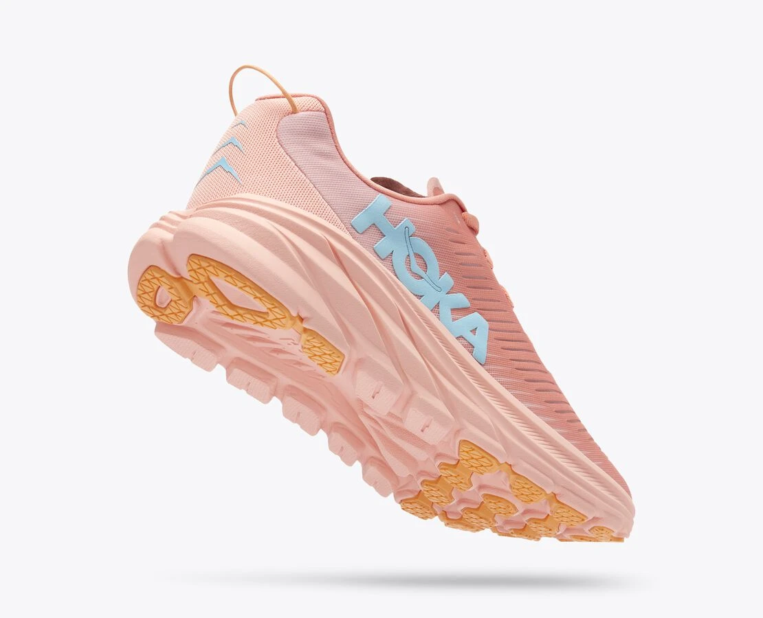 'HOKA' Women's Rincon 3 - Shell Coral / Peach Parfait 3 'HOKA' Women's Rincon 3 - Shell Coral / Peach Parfait - Image 3