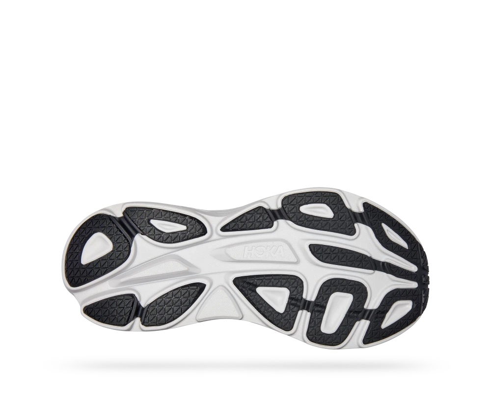 'HOKA' Men's Bondi 8 - Sharkskin / Harbor Mist (Wide) 3 'HOKA' Men's Bondi 8 - Sharkskin / Harbor Mist (Wide) - Image 3