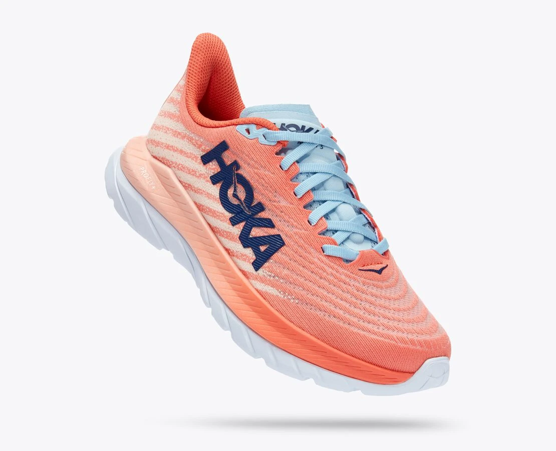 'HOKA' Women's Mach 5 - Camellia / Peach Parfait 1 'HOKA' Women's Mach 5 - Camellia / Peach Parfait