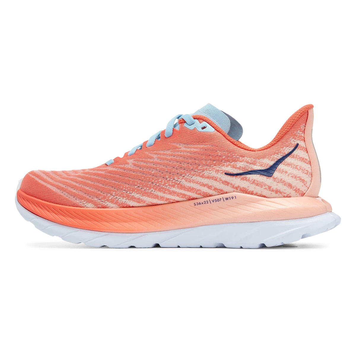 'HOKA' Women's Mach 5 - Camellia / Peach Parfait 5 'HOKA' Women's Mach 5 - Camellia / Peach Parfait - Image 5