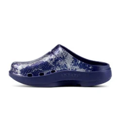 'OOFOS' Women's OOcloog Clog Limited Edition - Navy / Silver Snake 11 'OOFOS' Women's OOcloog Clog Limited Edition - Navy / Silver Snake -Outdoor Clothing Shop 1203NVYSILSNK shot4 1024x1024@2x