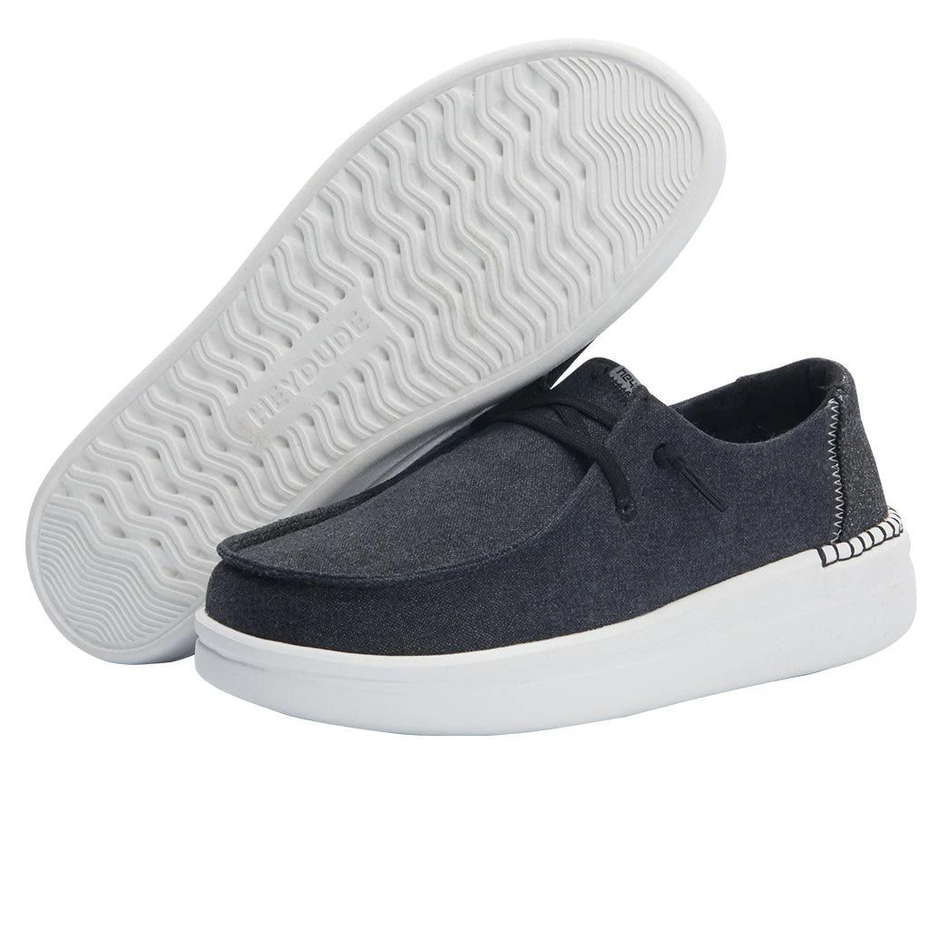 'Hey Dude' Women's Wendy Rise - Black 3 'Hey Dude' Women's Wendy Rise - Black - Image 3