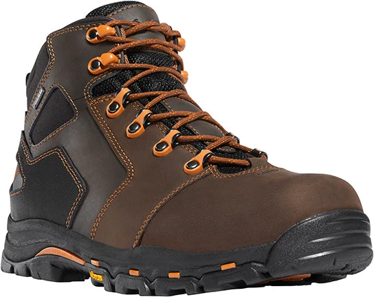 'Danner' Men's 4.5" Vicious WP Comp Toe Hiker - Brown / Orange 2 'Danner' Men's 4.5" Vicious WP Comp Toe Hiker - Brown / Orange - Image 2