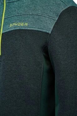 'Spyder' Men's Encore 1/2 Zip Fleece - Forest Ghost -Outdoor Clothing Shop 191252 310 F 1 1024x1024@2x