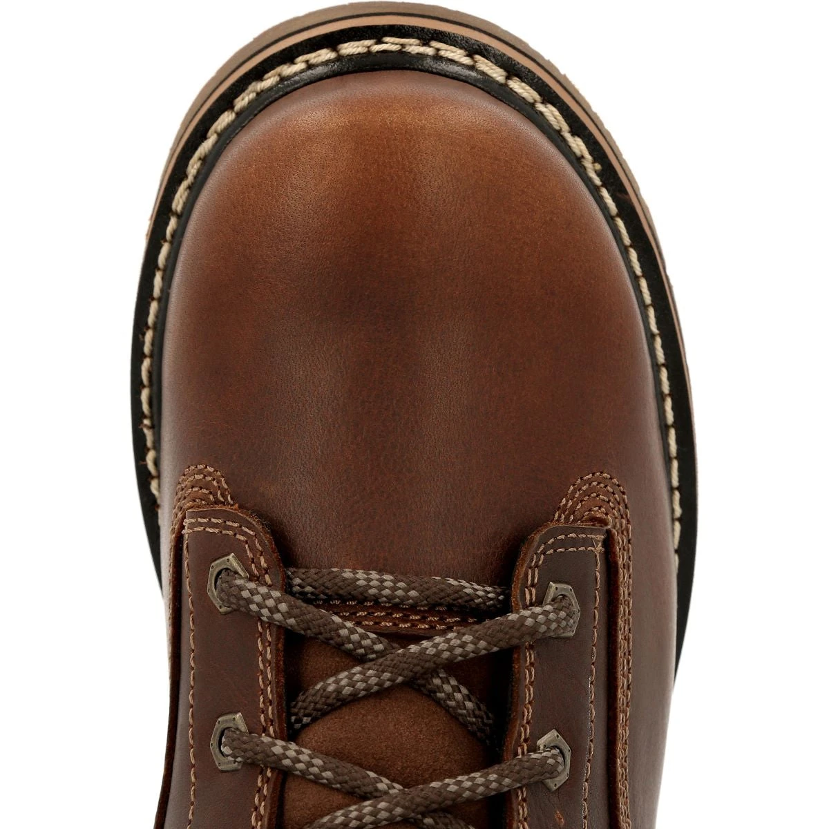 'Georgia Boot' Men's 6" Amp LT Edge EH WP Alloy Toe - Brown 2 'Georgia Boot' Men's 6" Amp LT Edge EH WP Alloy Toe - Brown - Image 2