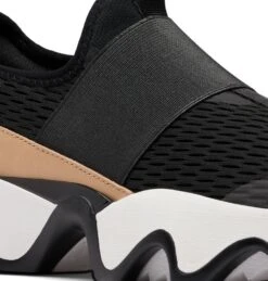 'Sorel' Women's Kinetic™ Impact II Lace Sneaker - Black / Sea Salt -Outdoor Clothing Shop 2039951 010 d presetHigh Res JPEG 300DPI 1024x1024@2x