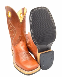 'Hondo' Men's 11" Western Square Toe - Maple Crazy Horse -Outdoor Clothing Shop 26405 1024x1024@2x