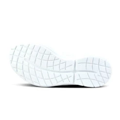 'OOFOS' Women's OOmg EeZee Low Shoe - White / Navy -Outdoor Clothing Shop 5072WHTNVY shot7 1024x1024@2x