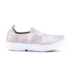 'OOFOS' Women's OOmg EeZee Low Shoe - White / Tan Camo