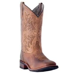 'Laredo' Women's 11" Anita Western Square Toe - Brown -Outdoor Clothing Shop 5602 1 e38ed3a6 a897 4054 9a7f fb8b8b5c0f89 1024x1024@2x