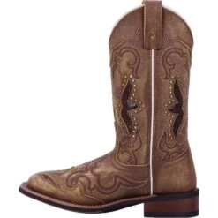 'Laredo' Women's 11" Spellbound Western Square Toe - Tan -Outdoor Clothing Shop 5661 3 1500x.progressive ebb953a3 01bd 41a2 93a2 85203444f4bf 1024x1024@2x