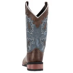 'Laredo' Women's 11" Isla Western Square Toe - Tan / Blue Denim -Outdoor Clothing Shop 5666 4 1500x.progressive b5bb8356 cf38 439a a309 21e5b3508e76 1024x1024@2x