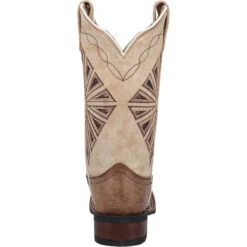 'Laredo' Women's 11" Kite Days Western Square Toe - Tan / Brown -Outdoor Clothing Shop 5821 4 1024x1024@2x