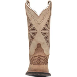 'Laredo' Women's 11" Kite Days Western Square Toe - Tan / Brown -Outdoor Clothing Shop 5821 5 1024x1024@2x