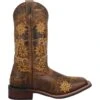 'Laredo' Women's 11" Secret Garden Western Square Toe - Brown