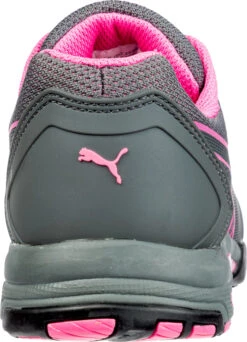 'Puma' Women's Celerity Knit Low Steel Toe - Grey / Pink -Outdoor Clothing Shop 642915 CELERITY KNIT PINK WNS LOW 804 back 1024x1024@2x