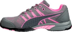 'Puma' Women's Celerity Knit Low Steel Toe - Grey / Pink -Outdoor Clothing Shop 642915 CELERITY KNIT PINK WNS LOW 804 left 1024x1024@2x