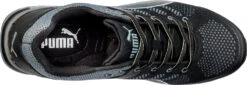 'Puma' Men's Elevate Knit ESD Comp Toe - Black / Gray / White -Outdoor Clothing Shop 643165 ELEVATE KNIT BLACK LOW 202 top 1024x1024@2x