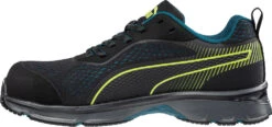 'Puma' Women's Fuse Knit Motion Protect EH Low Comp Toe - Black / Green -Outdoor Clothing Shop 643935 FUSE KNIT BLACK WNS LOW left 1024x1024@2x