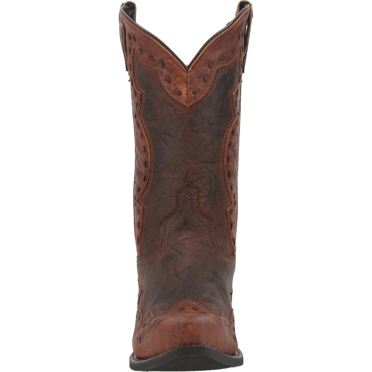 'Laredo' Men's 12" Ronnie Western Fashion Snip Toe - Rust 4 'Laredo' Men's 12" Ronnie Western Fashion Snip Toe - Rust - Image 4