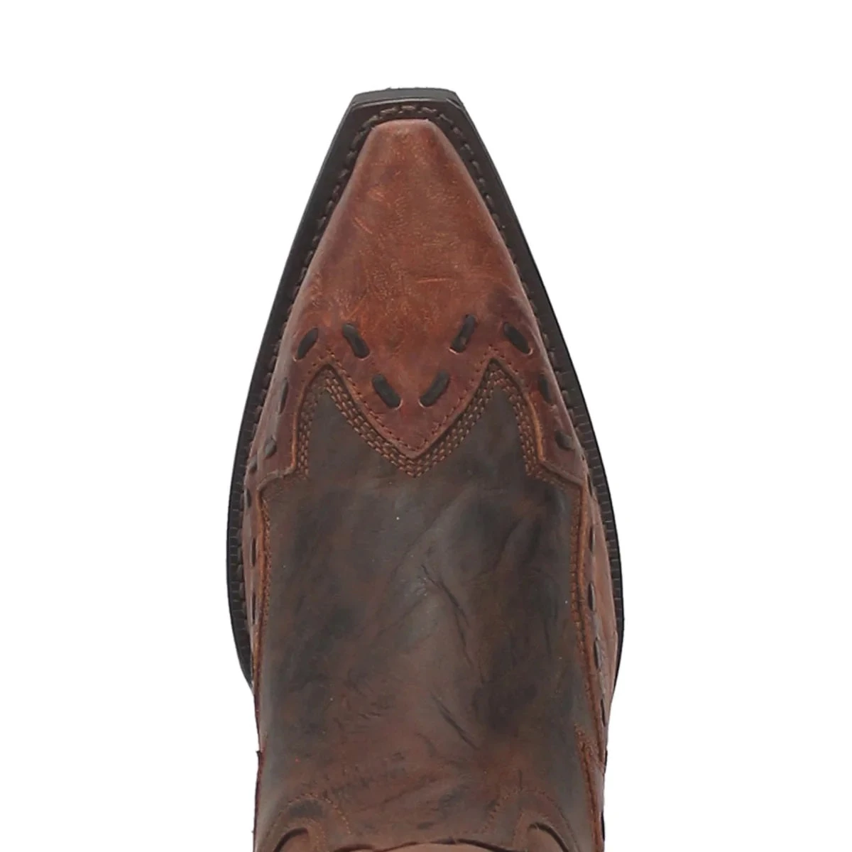 'Laredo' Men's 12" Ronnie Western Fashion Snip Toe - Rust 2 'Laredo' Men's 12" Ronnie Western Fashion Snip Toe - Rust - Image 2