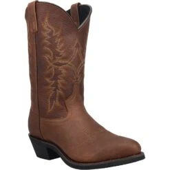 'Laredo' Men's 12" Saw Mill Western Round Toe - Brown -Outdoor Clothing Shop 68494 1 1024x1024@2x