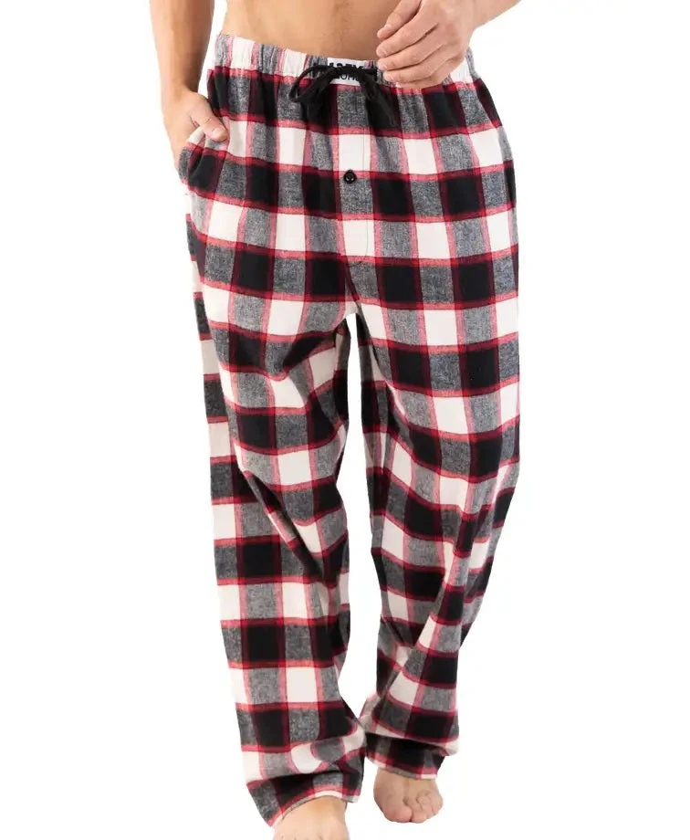 'Lazy One' Men's Plaid PJ Pant - Black 1 'Lazy One' Men's Plaid PJ Pant - Black