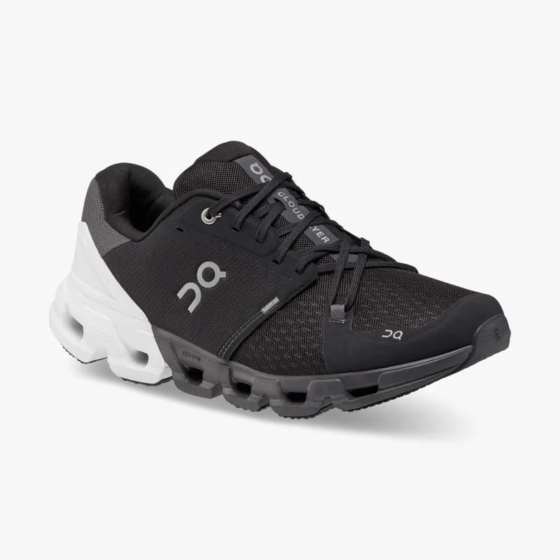 'On Running' Men's Cloudflyer 4 - Black / White 5 'On Running' Men's Cloudflyer 4 - Black / White - Image 5