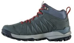 Oboz Footwear 'Oboz' Women's Sypes WP Mid Hiker - Slate -Outdoor Clothing Shop 77102 Womens Sypes Mid Leather B DRY Slate in side 99094 1024x1024@2x
