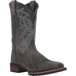 'Laredo' Men's 11" Winfield Western Square Toe - Grey -Outdoor Clothing Shop 7949 1 1024x1024@2x